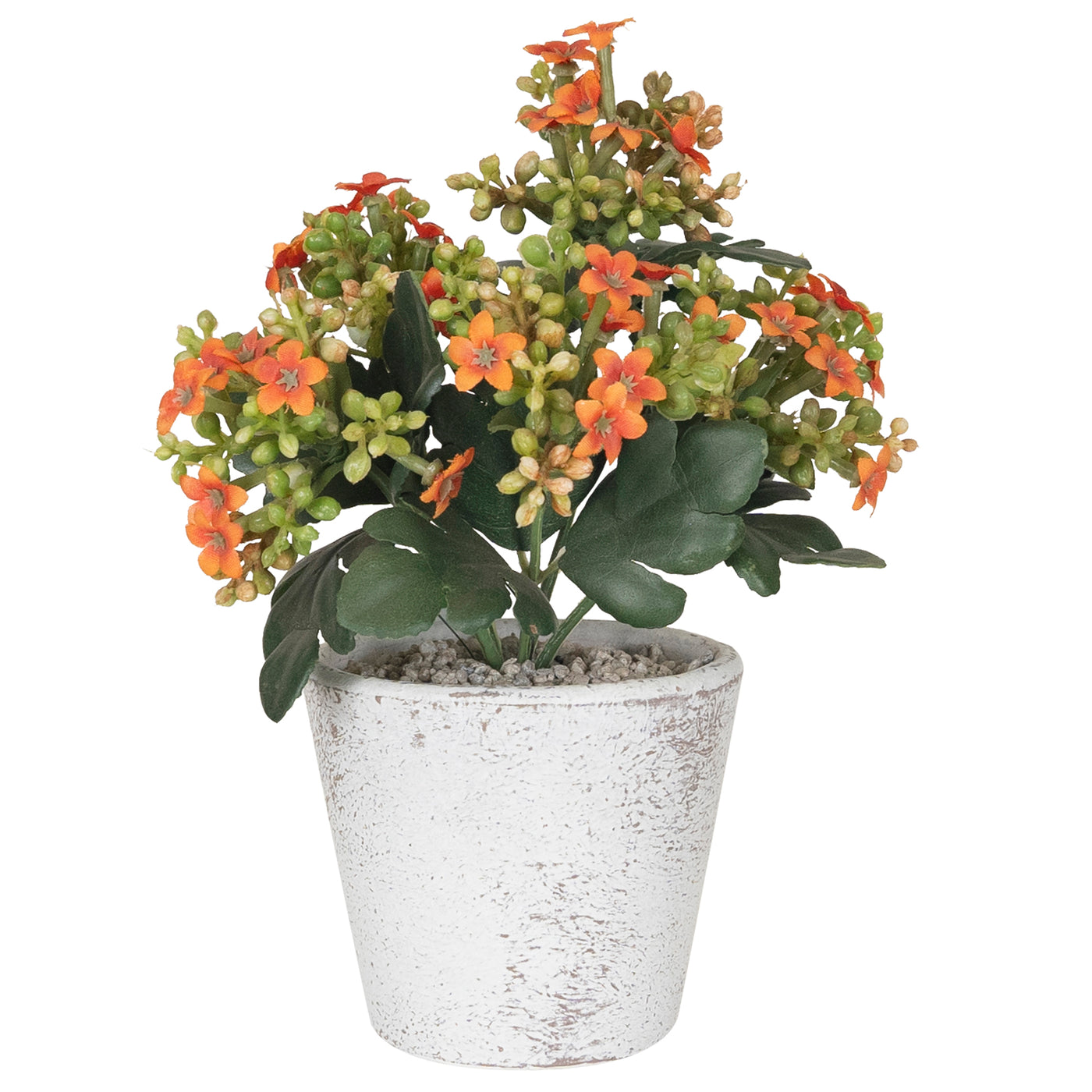 Tufa artificiala cu flori roz Kalanchoe H8 cm