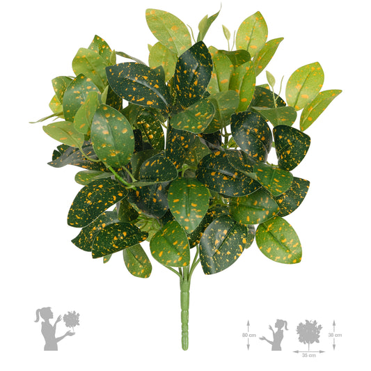 Tufa artificiala Dracaena surculosa D35xH40 cm