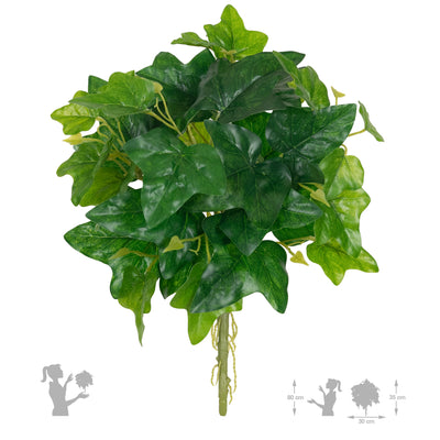 Tufa artificiala iedera verde D35xH40 cm cu protectie UV