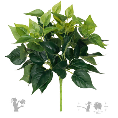 Tufa artificiala Philodendron D30xH38 cm