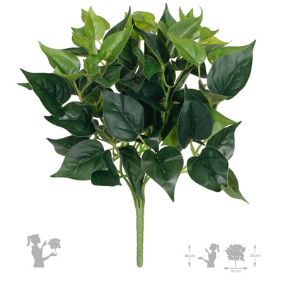 Tufa artificiala Philodendron D35xH40 cm