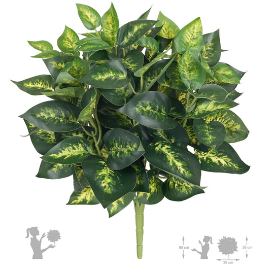 Tufa artificiala Pothos D40xH40 cm