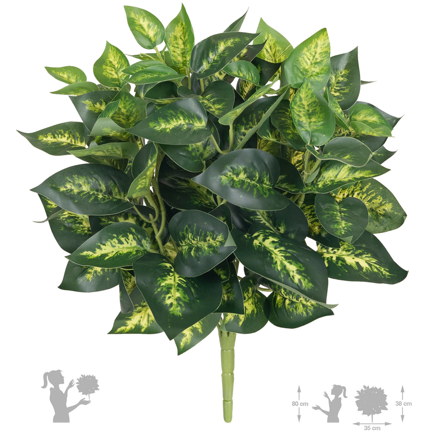 Tufa artificiala Pothos D40xH40 cm