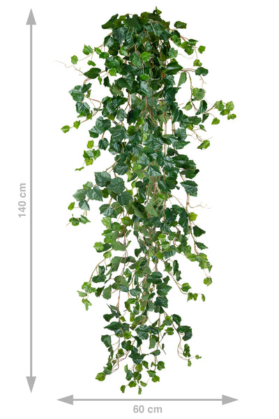 Vita de vie artificiala 140 cm verde inchis cu verde deschis cu protectie UV