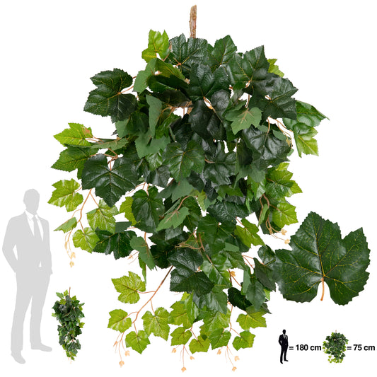 Vita de vie artificiala 75 cm verde cu protectie UV