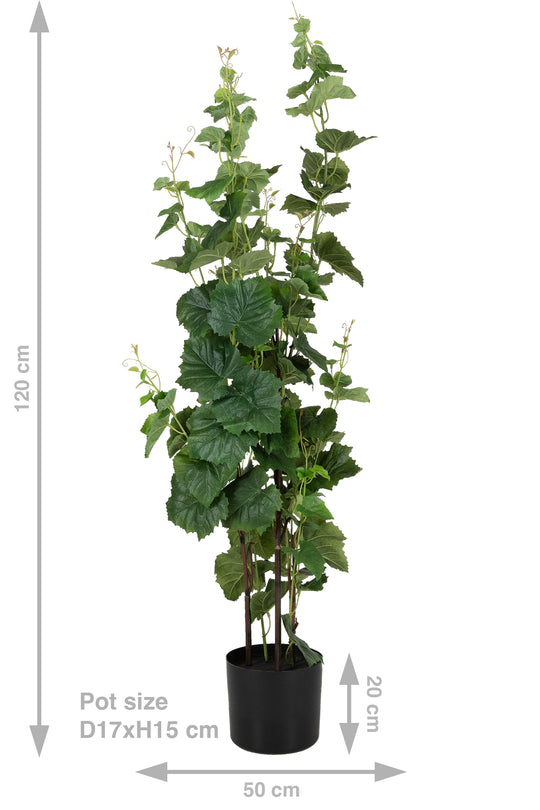 Vita de vie artificiala H120cm cu 123 frunze